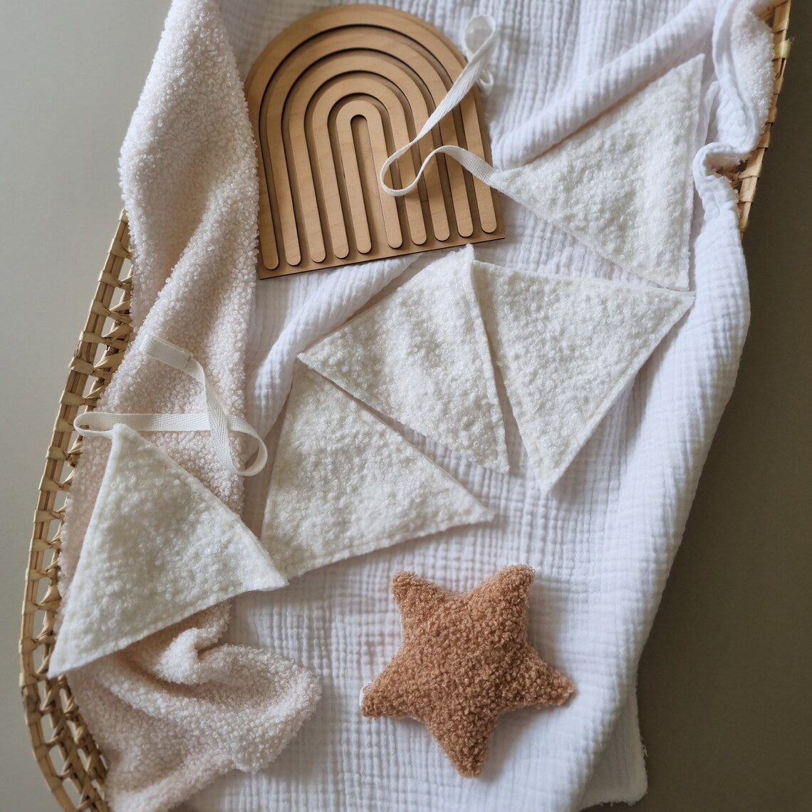 Nursery Bunting | Vanilla Boucle