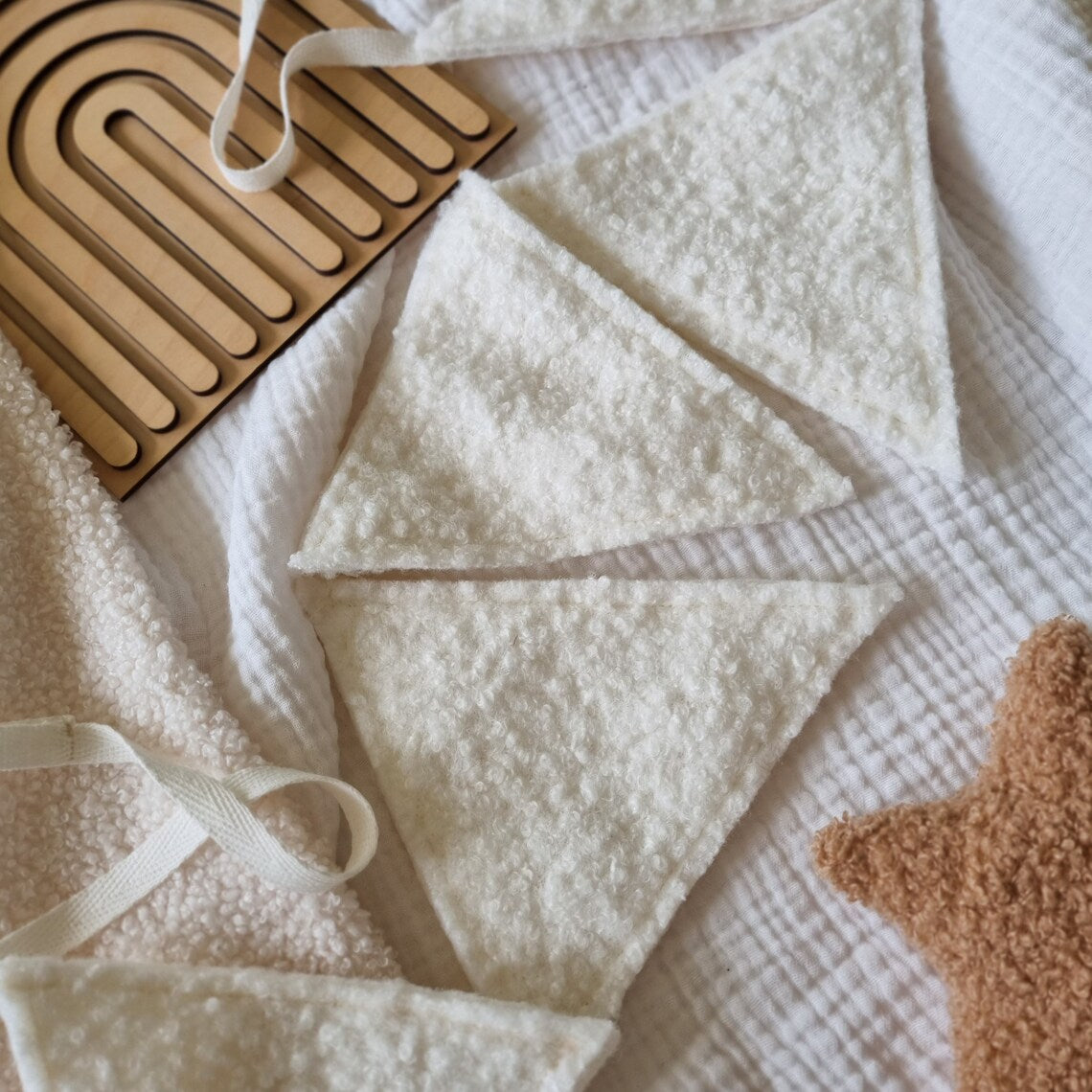 Nursery Bunting | Vanilla Boucle