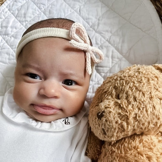 baby bow headband