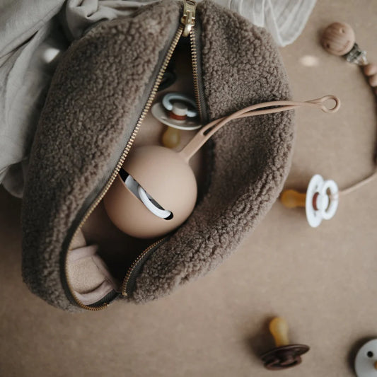 Mushie Dummy Case - Pale Taupe