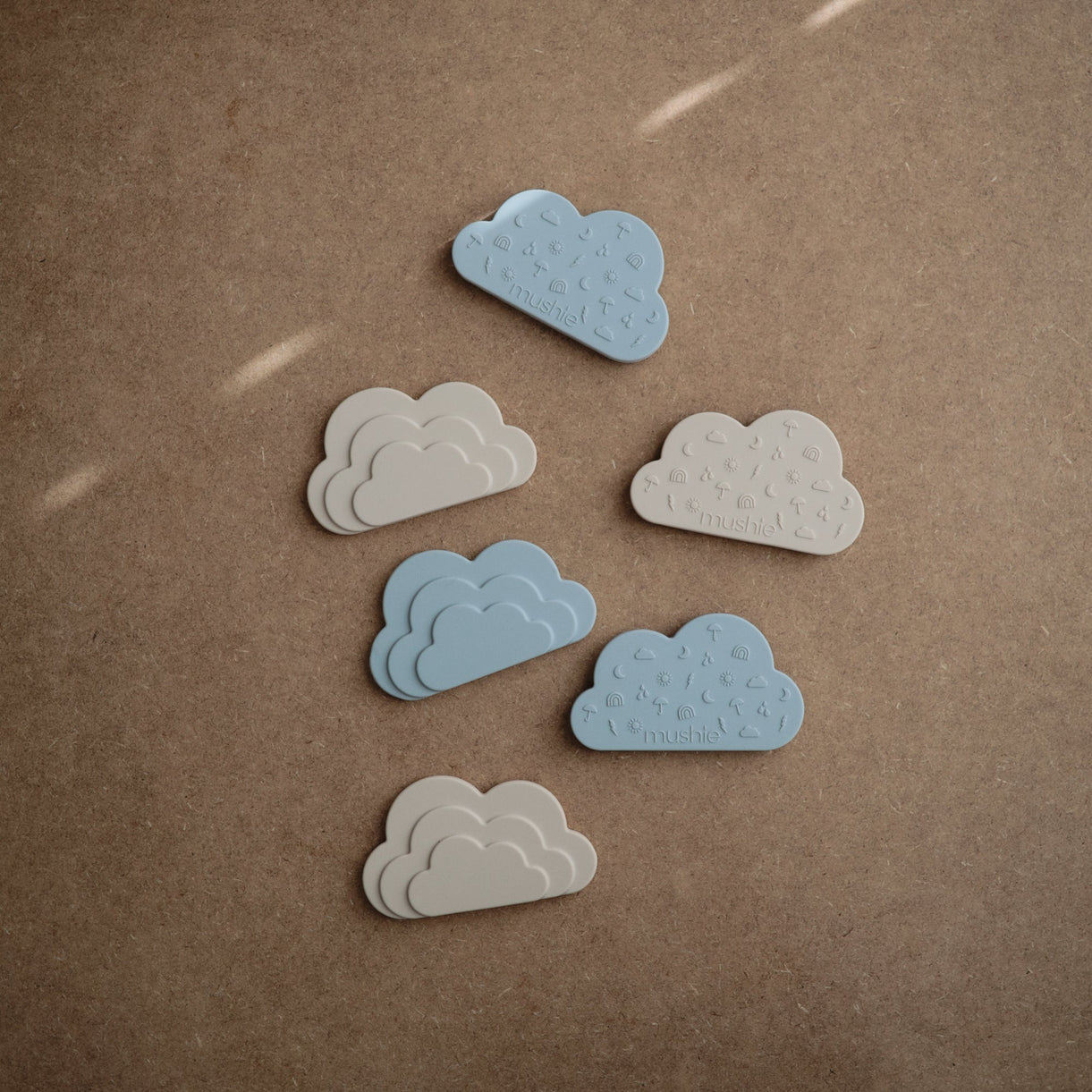 Mushie Cloud Teether - Shifting Sand