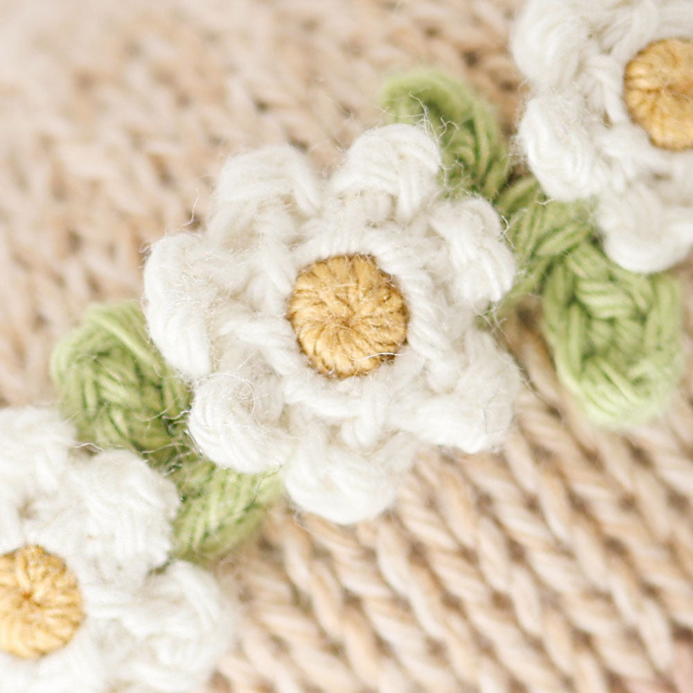 Baby Honey Bear | Ivory Floral | Cuddle+Kind