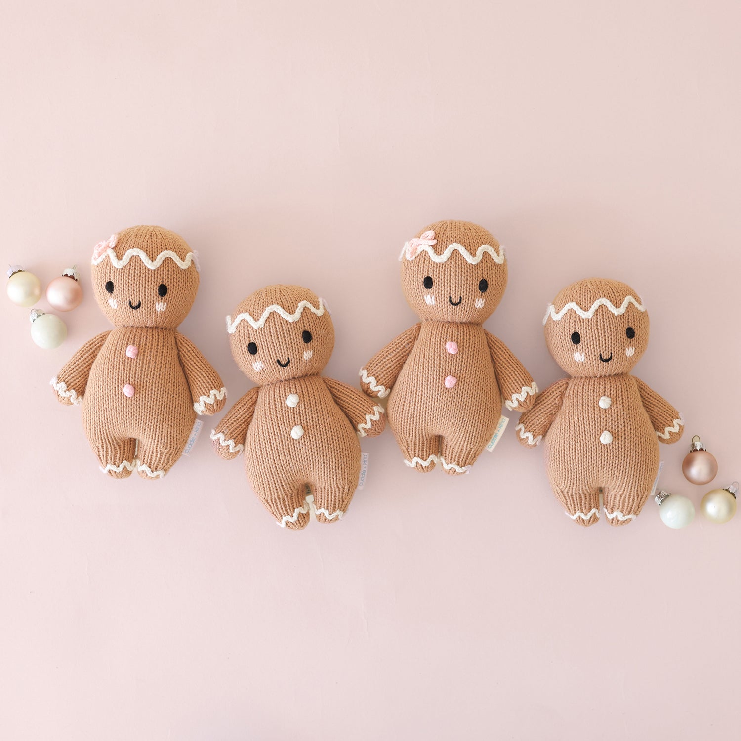 baby gingerbread cuddle and kind Christmas