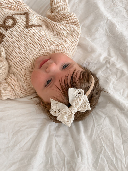 Baby Headband | Cream