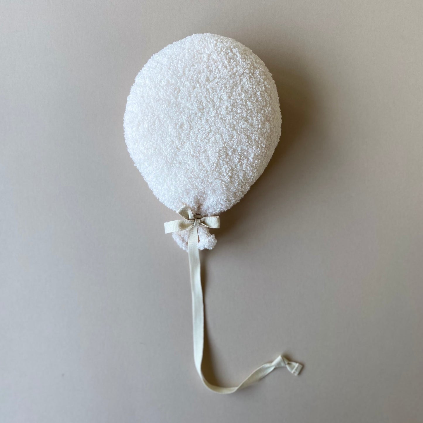 Nursery Wall Decor | Mini Balloon Cushion | Boucle