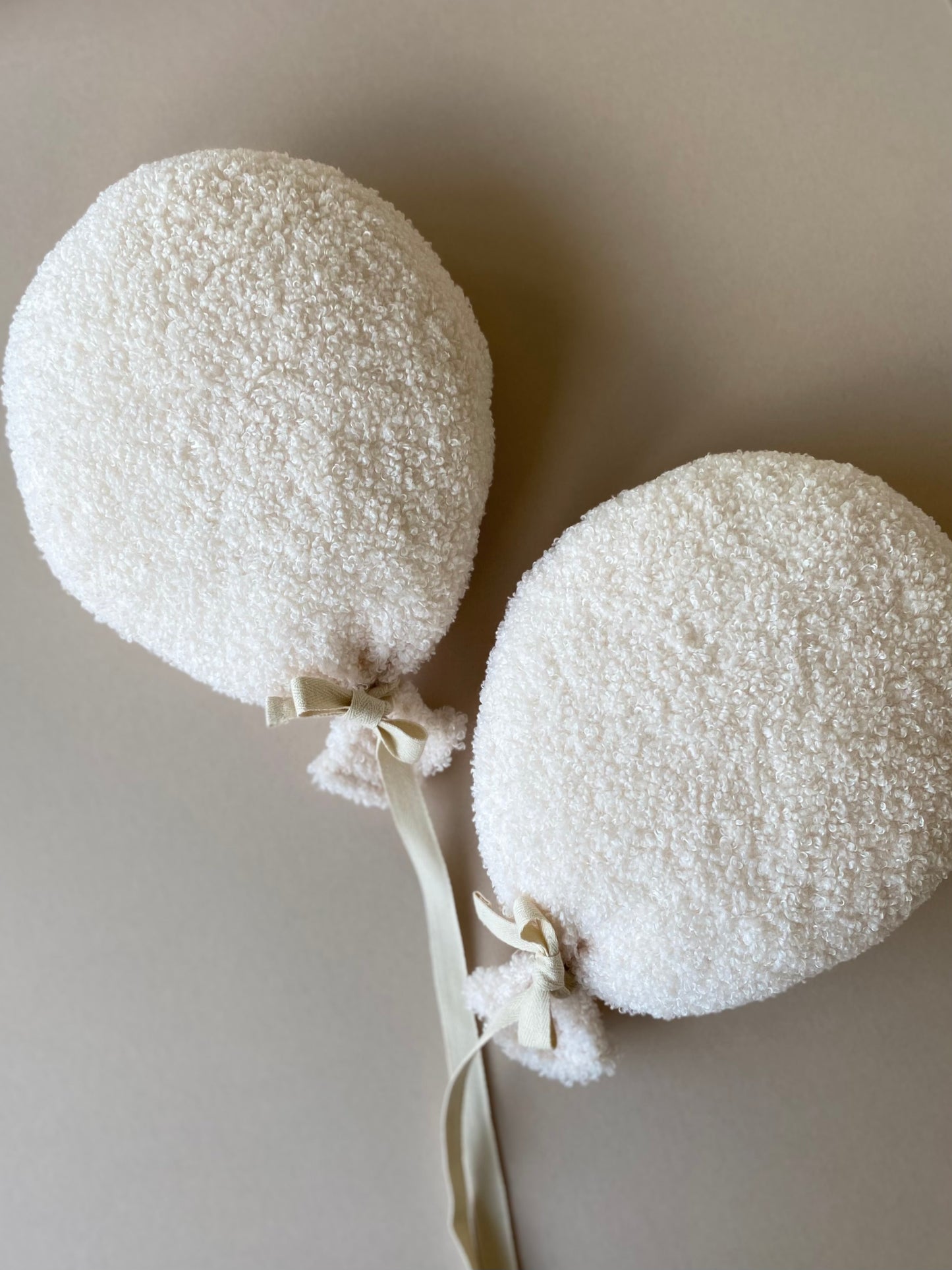 Nursery Wall Decor | Mini Balloon Cushion | Boucle