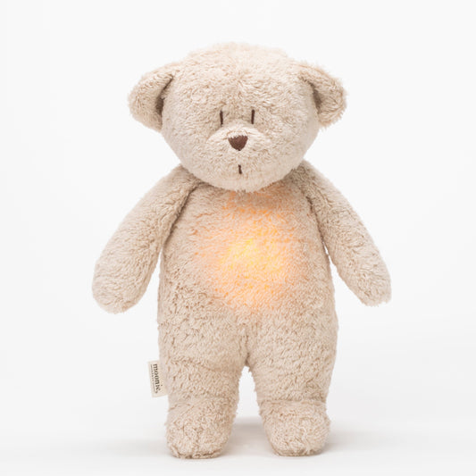 Moonie bear humming night light - sand