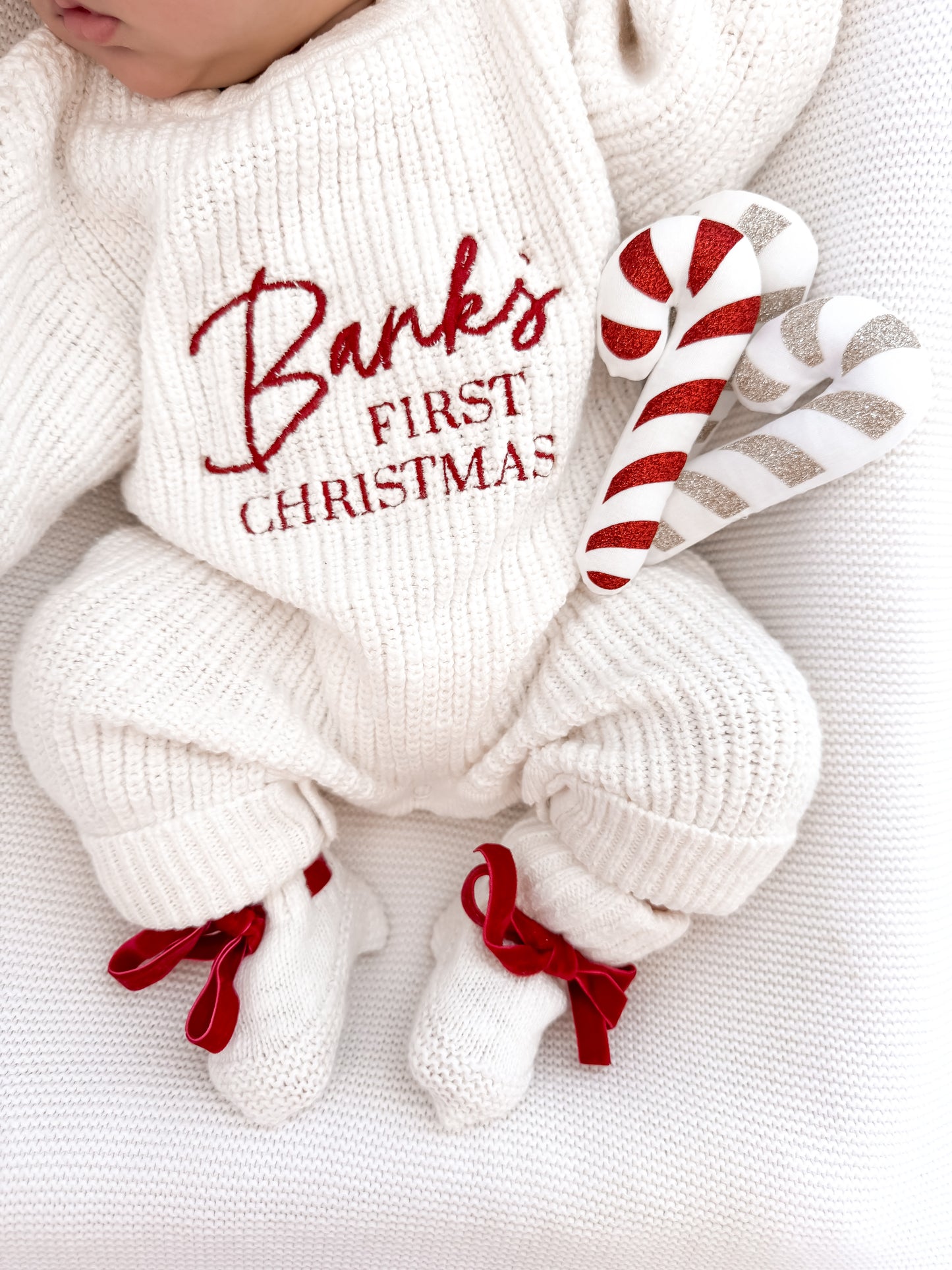 first Christmas baby outfit