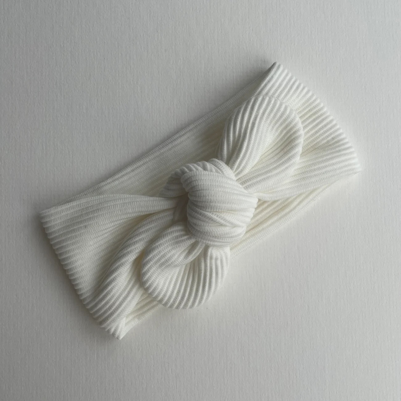 Baby Top Knot Headband | Ivory
