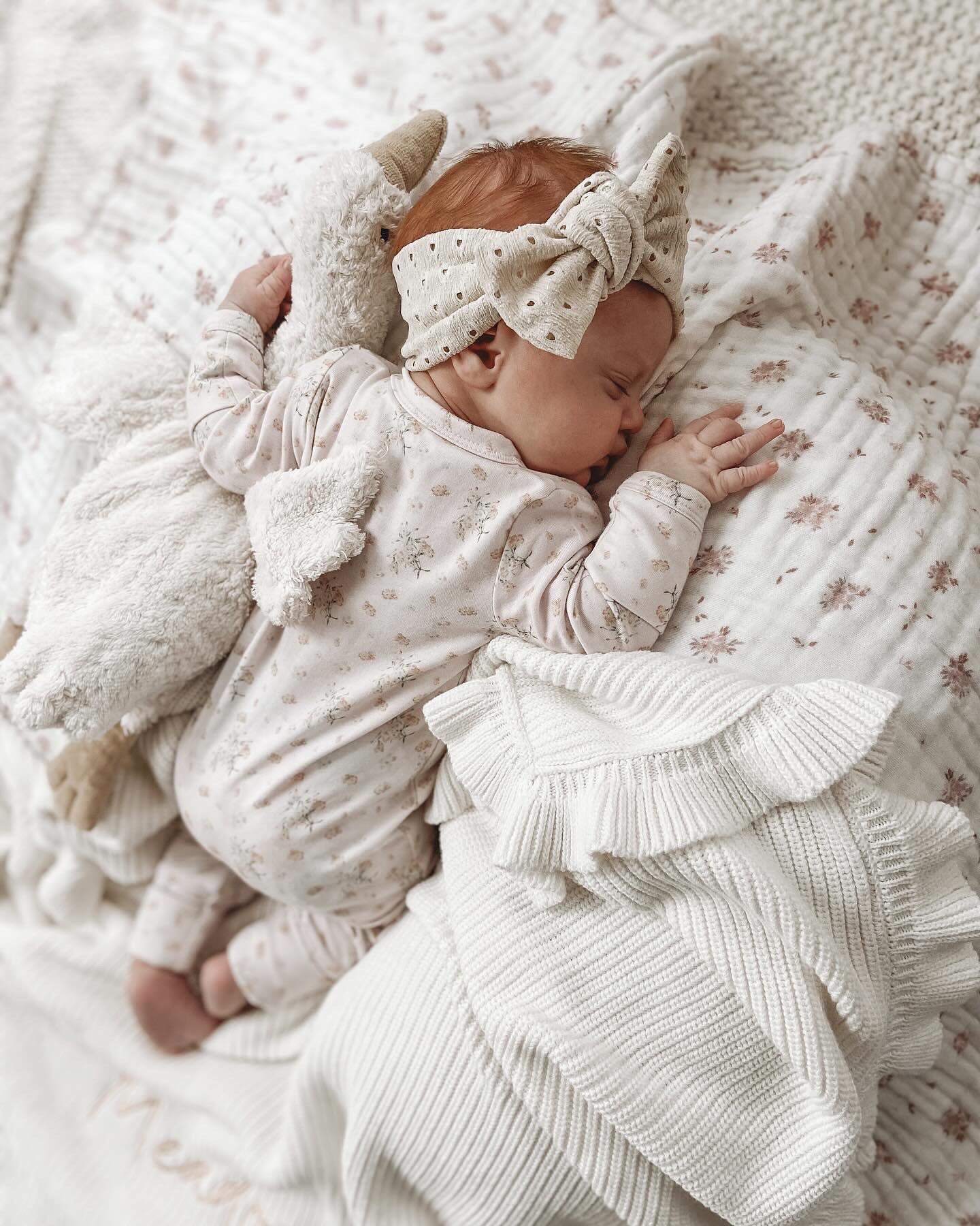 baby headband | Topknot | oat