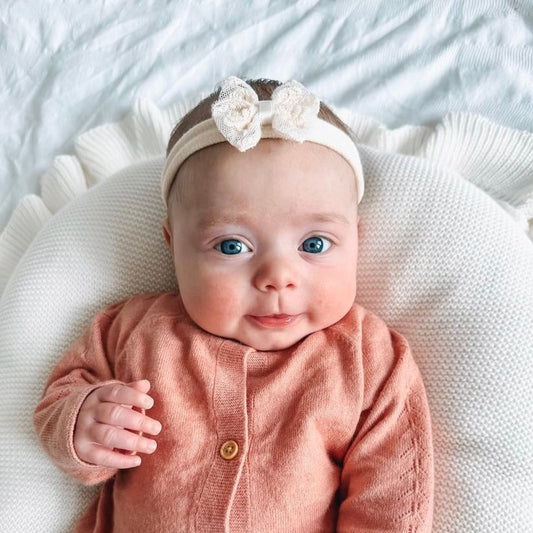 baby headband | lace bow