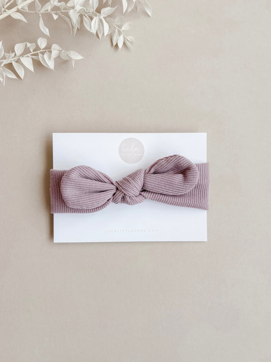 baby headband - lilac