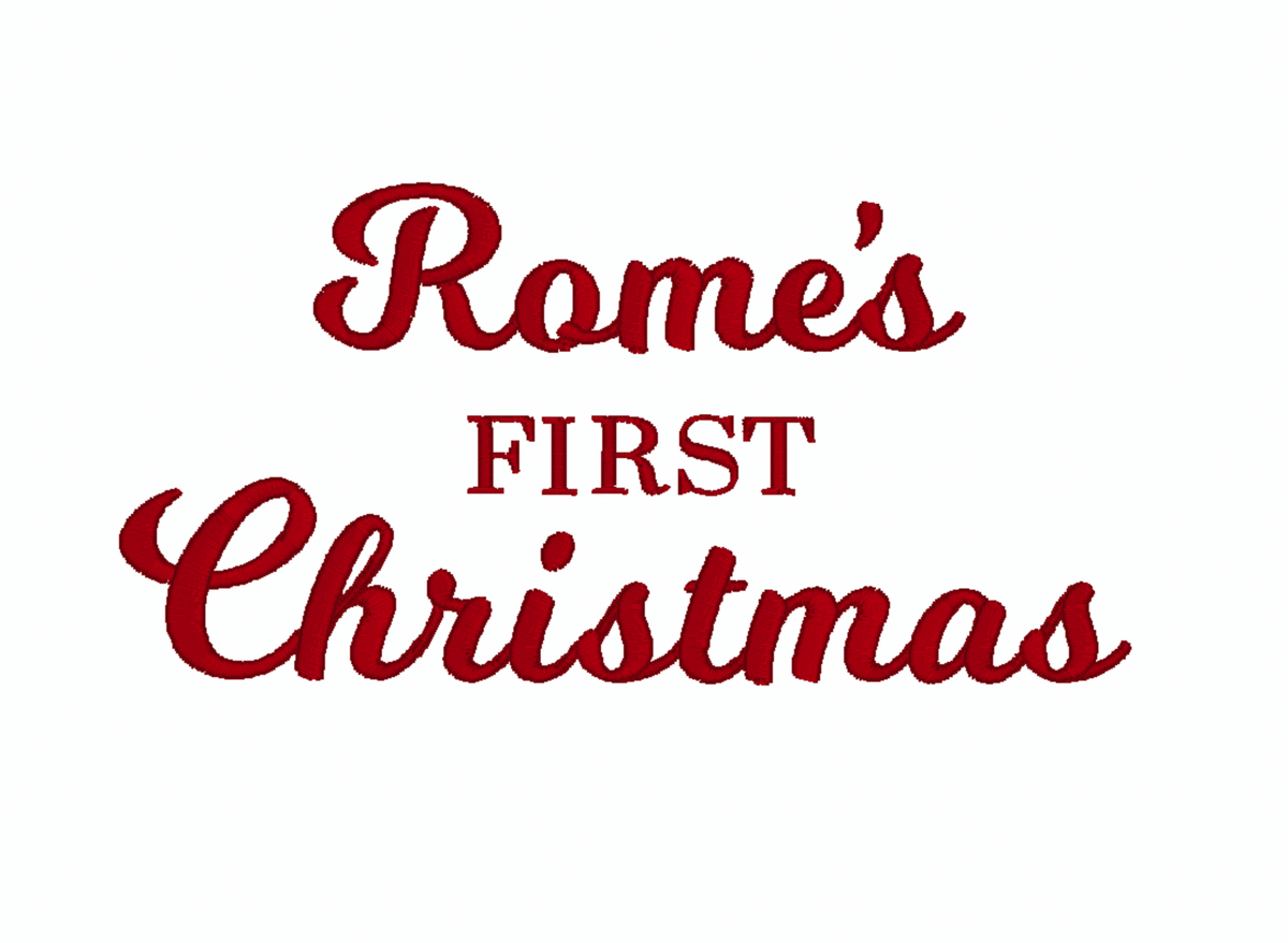 Personalised Christmas Frill Knit Baby Blanket | Milk White