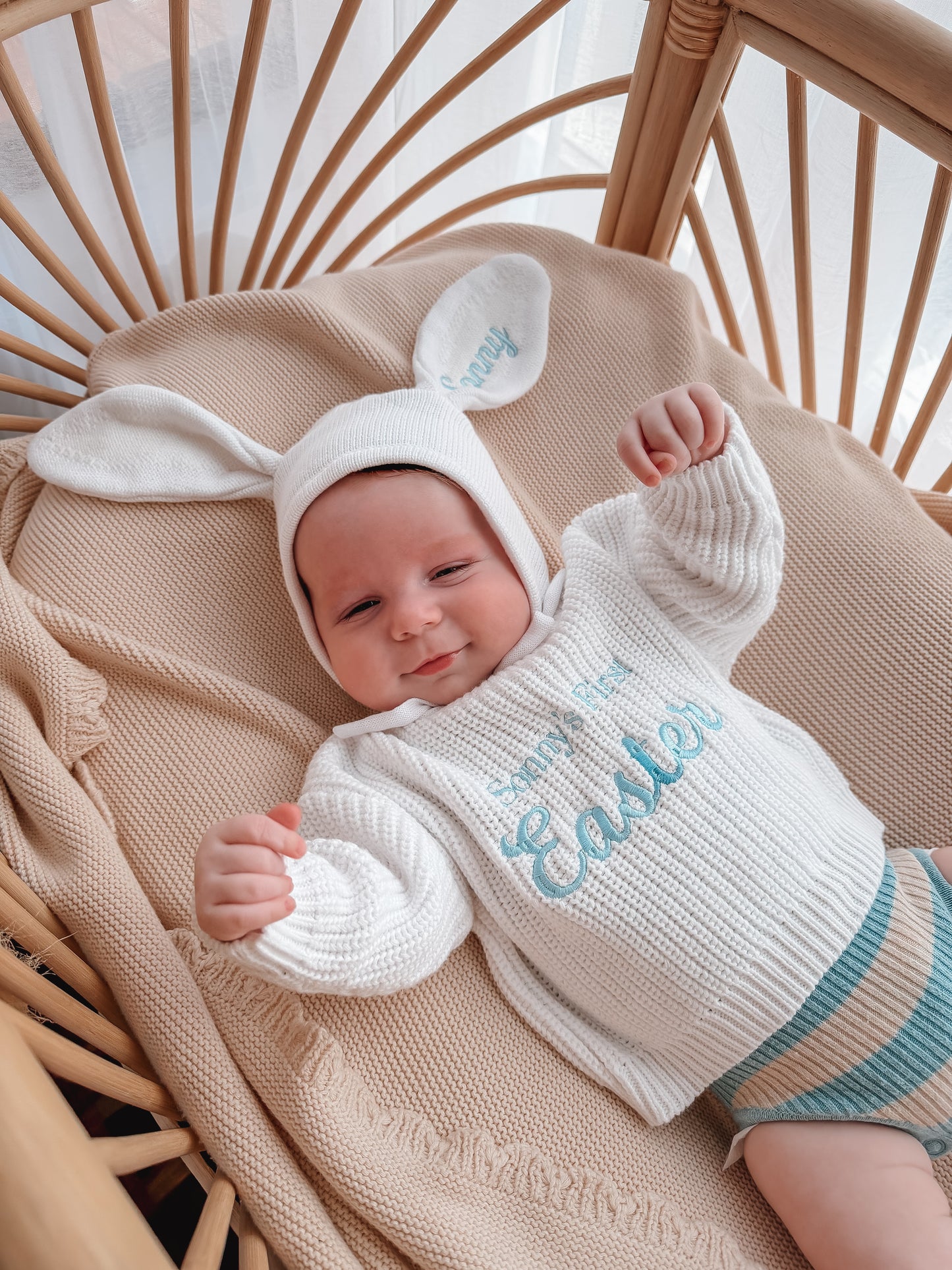 baby first easter outfit - jumper
