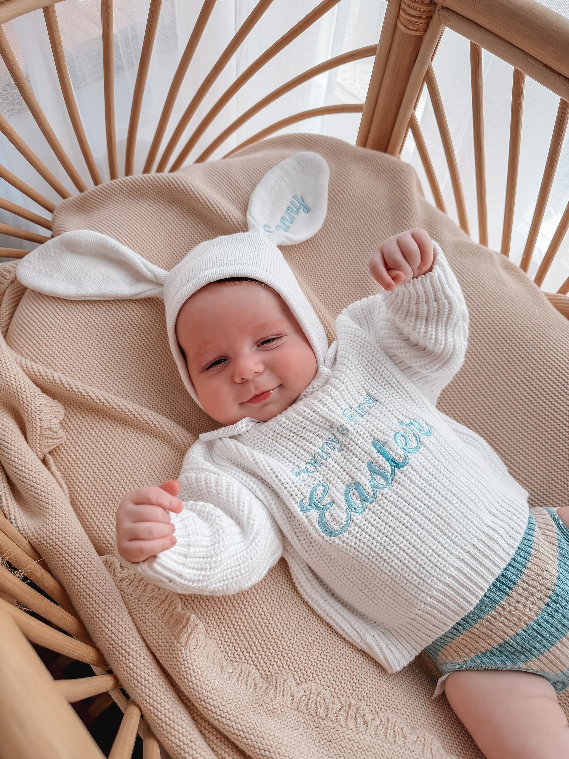 baby first easter outfit - jumper