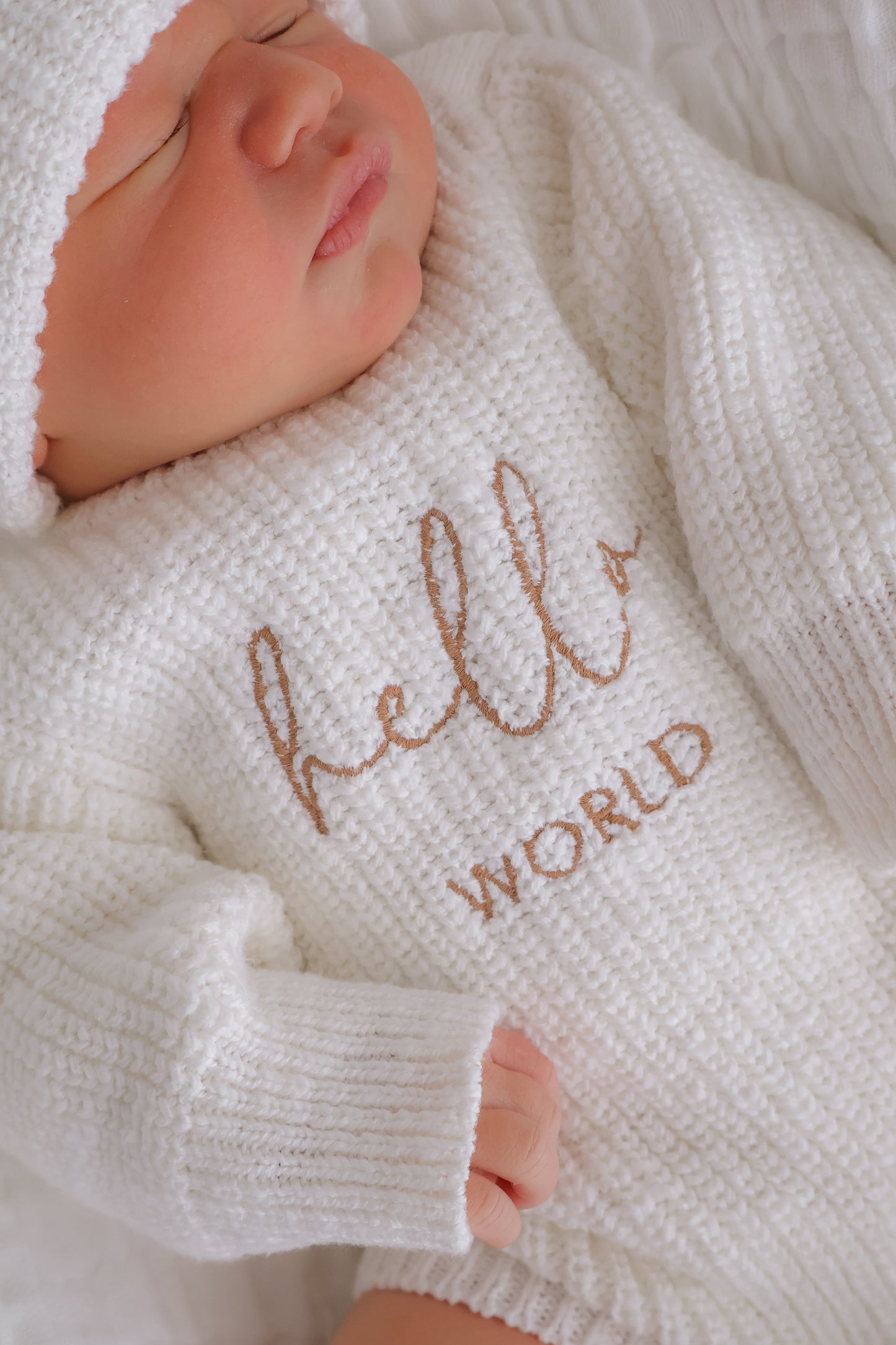 hello world baby romper