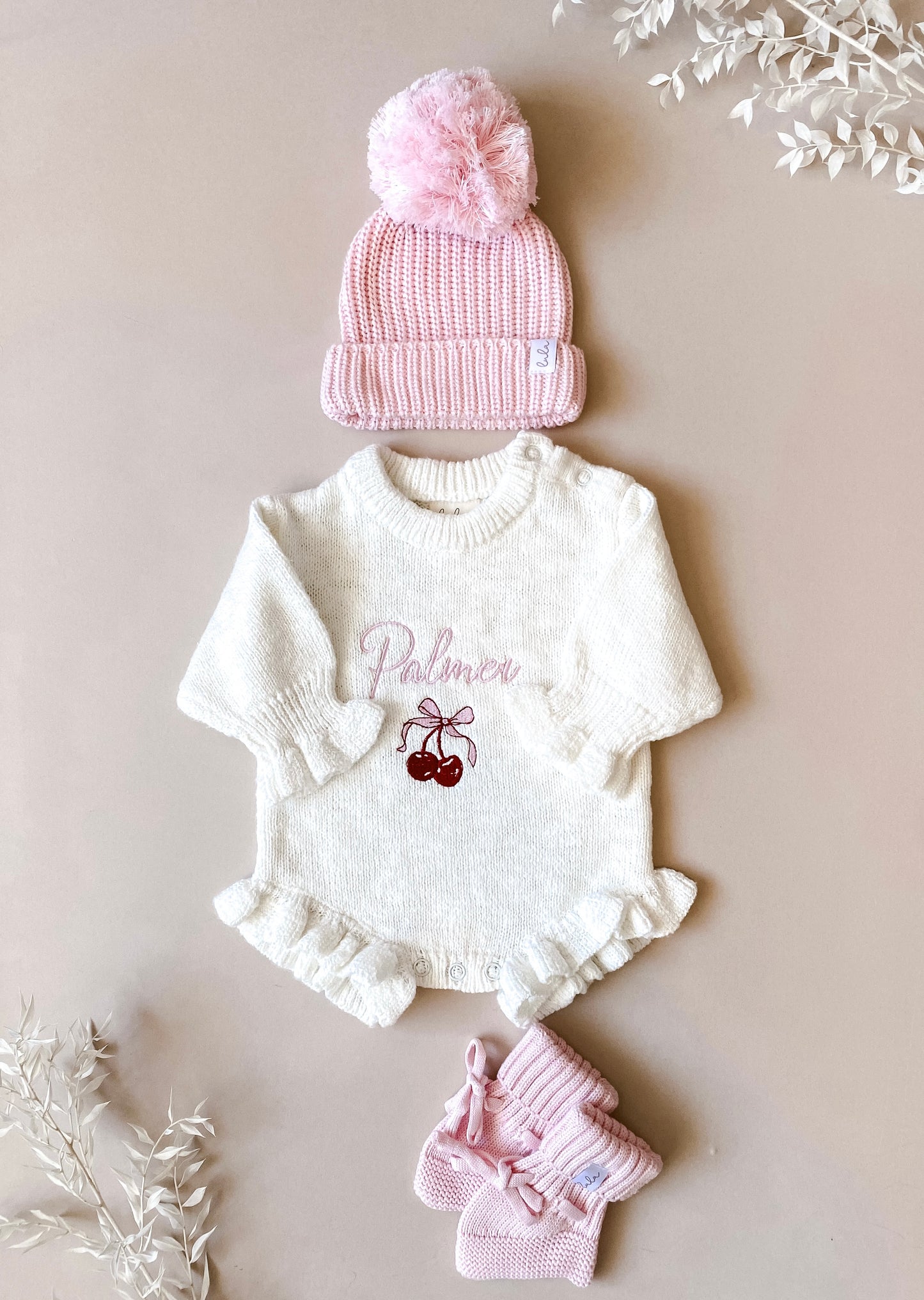 Chunky Knit Baby Hat | Blossom Pink