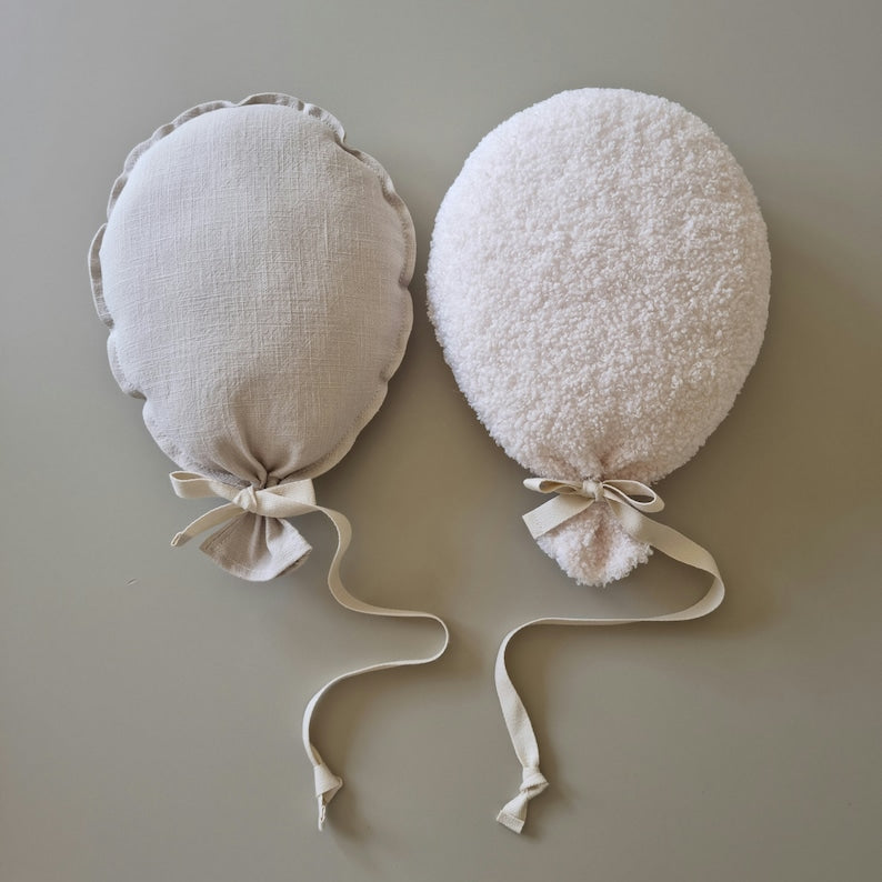 Nursery Wall Decor | Mini Balloon Cushion | Linen
