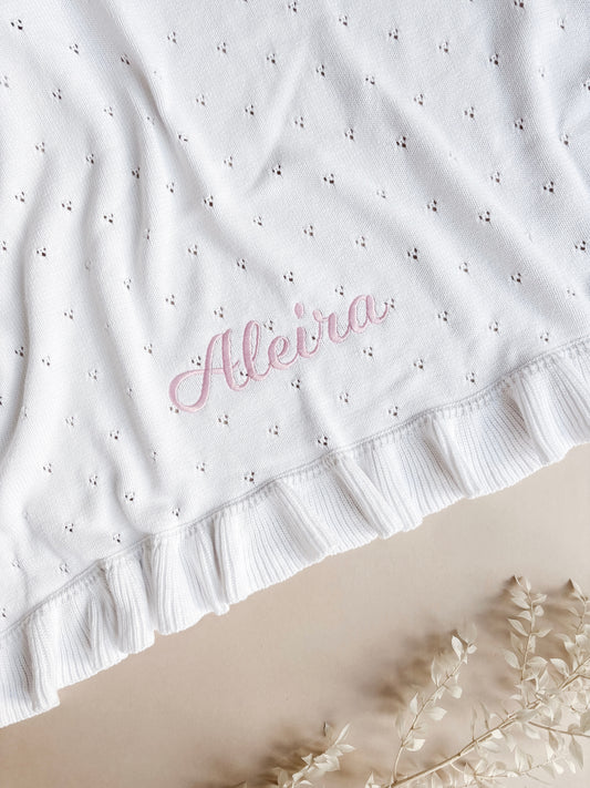 personalised baby blanket 