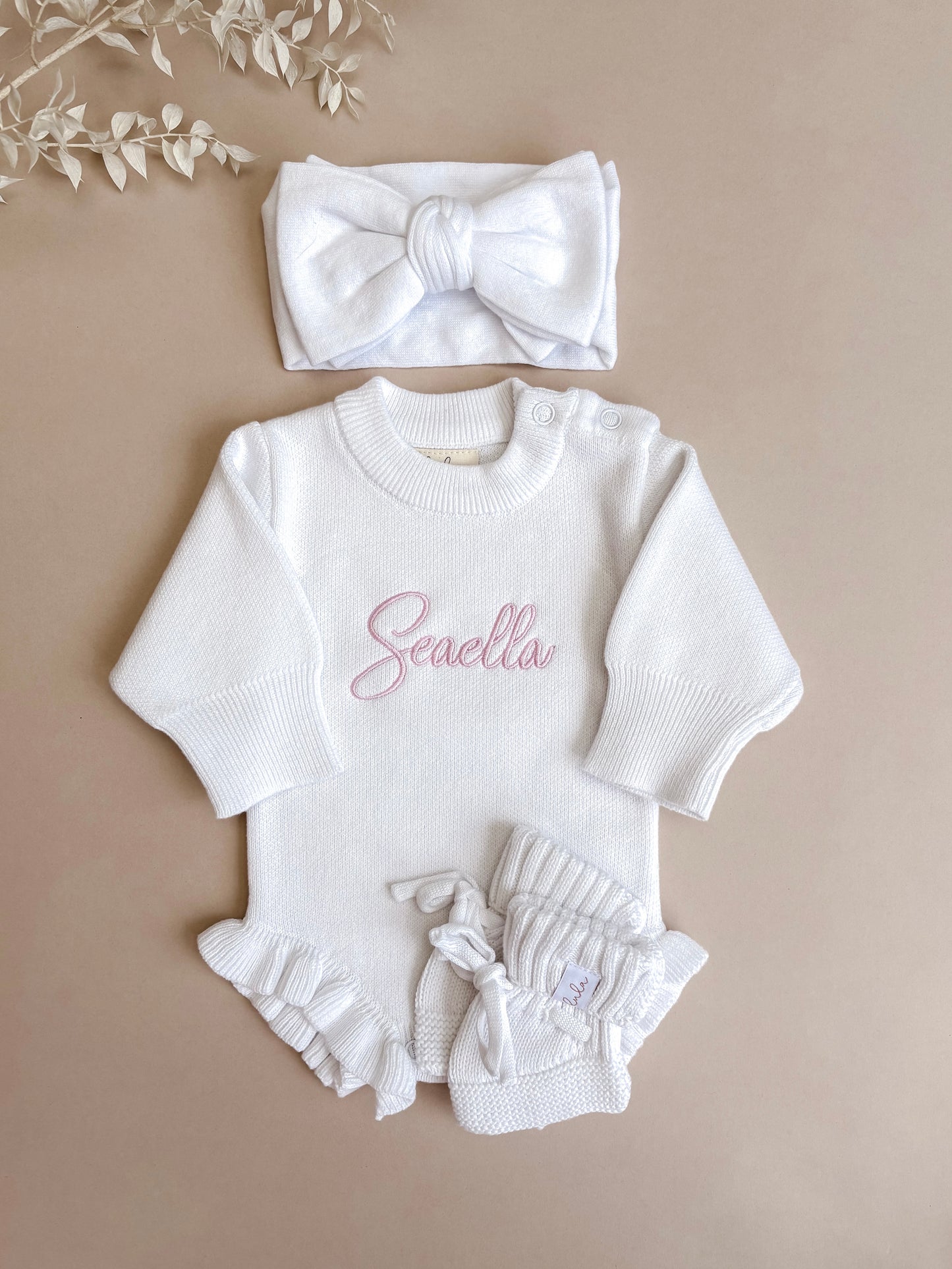 personalised baby clothes - coming home outfit set