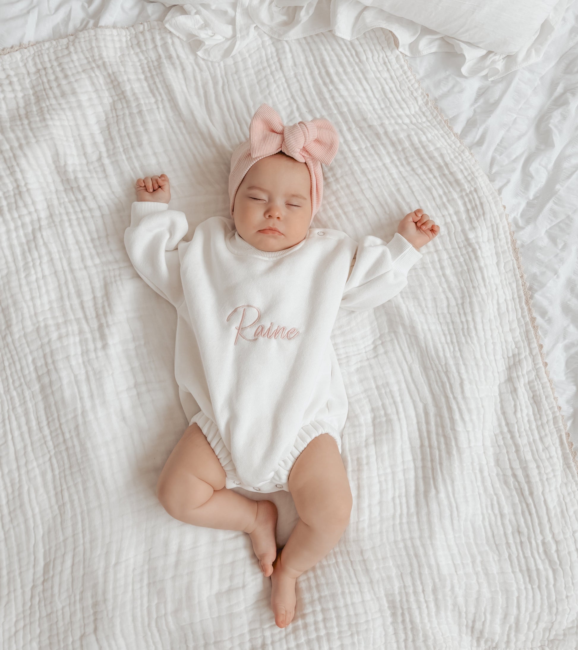 personalised baby romper