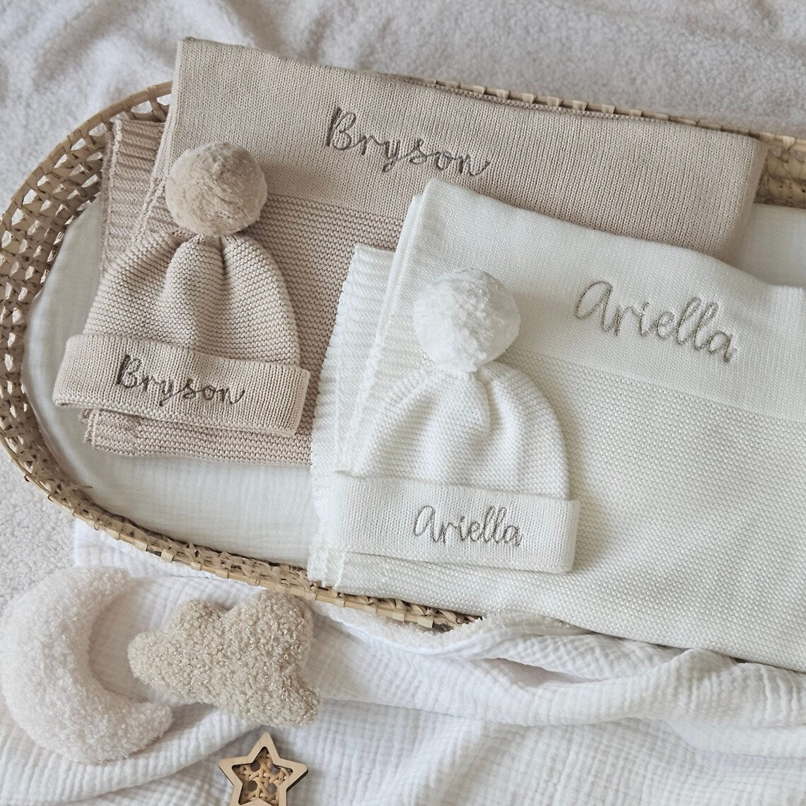 Personalised Baby Blanket | Organic Cotton