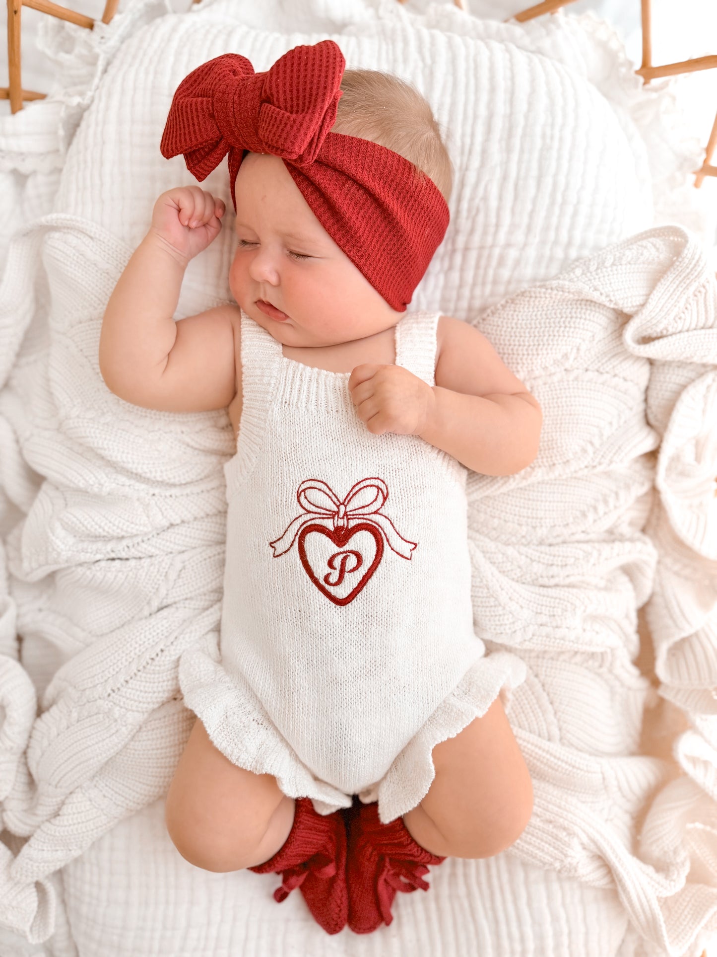 personalised baby girl 
romper
