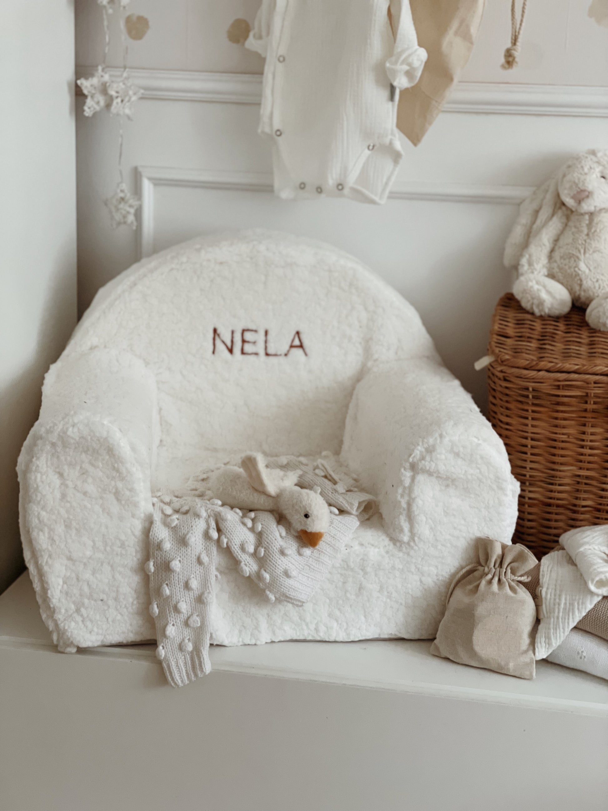 Baby & Toddler Chair | Boucle | Cream