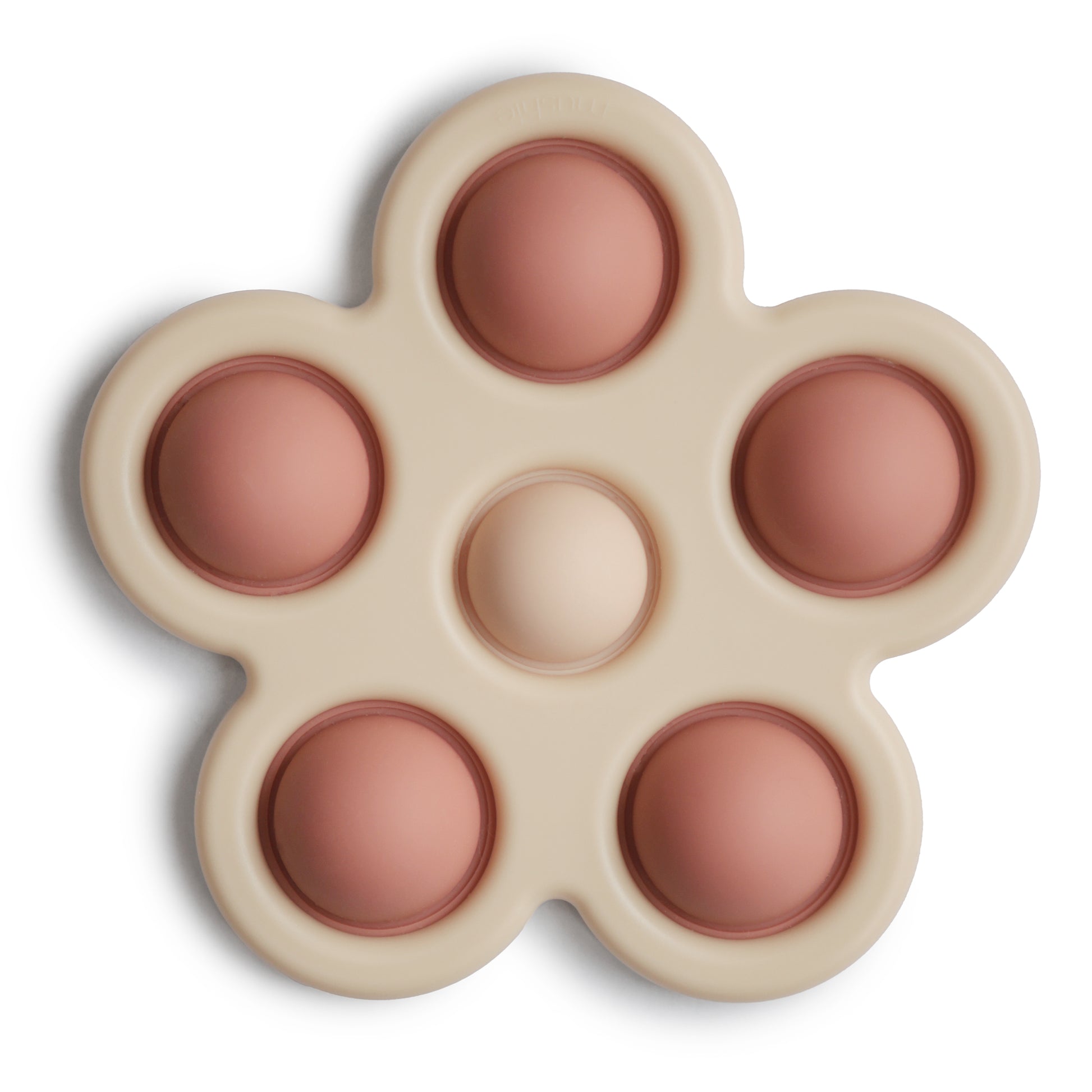 mushie flower press toy