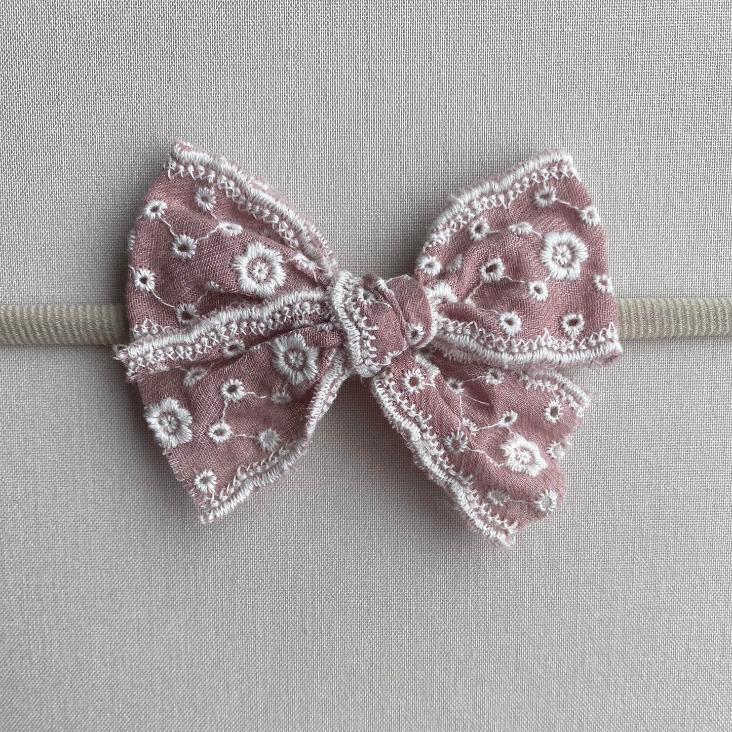 Embroidered Headband | Rose